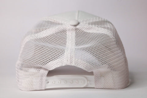 White Trucker Hat