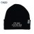 Black “FEAR NOTHING TRUST NO ONE” beanie